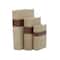 Beige & Brown Traditional Rectangular Wooden Book Set